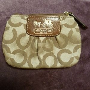 Coach change purse